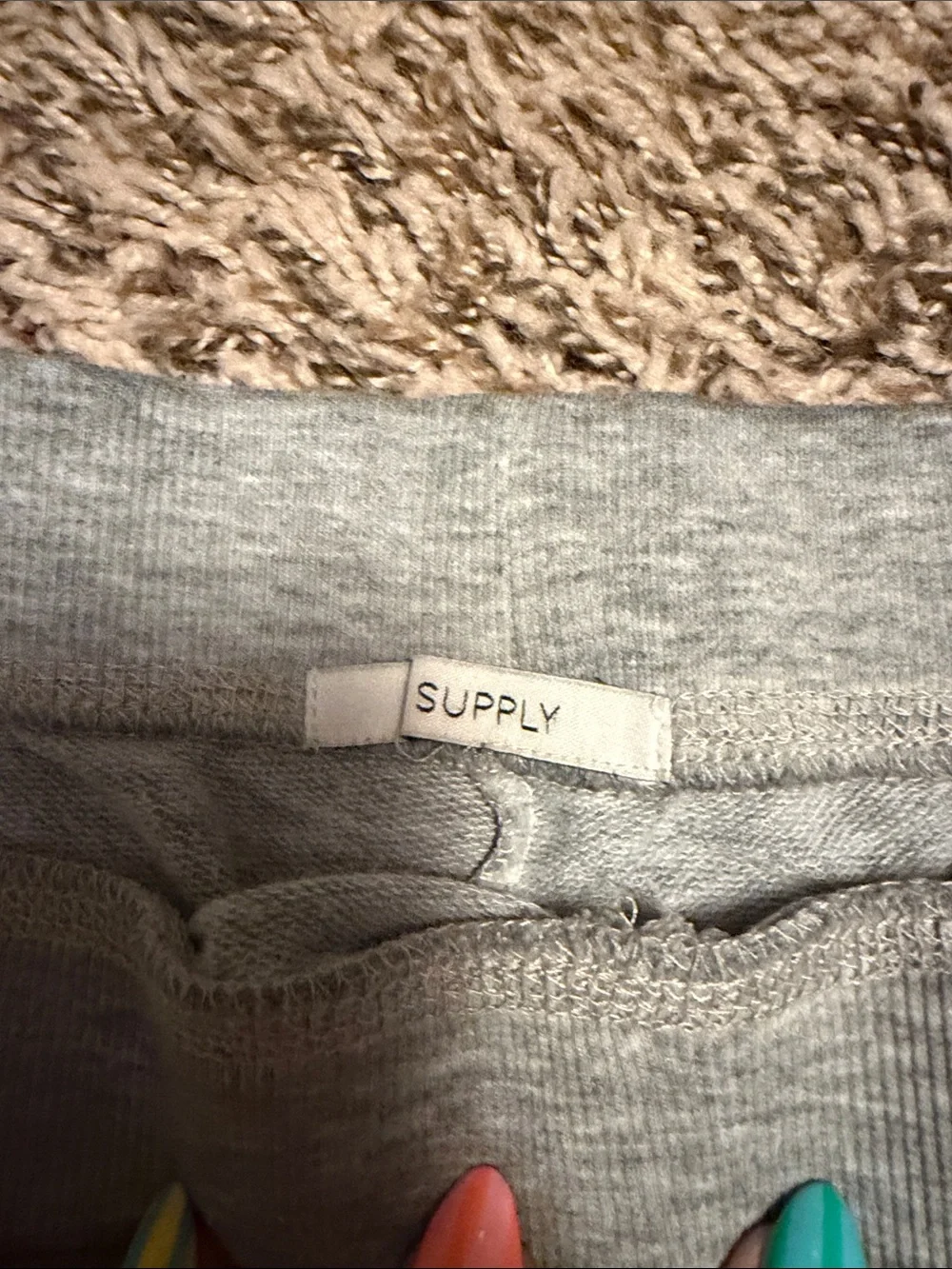 Z Supply Heather Gray Lounge Shorts
